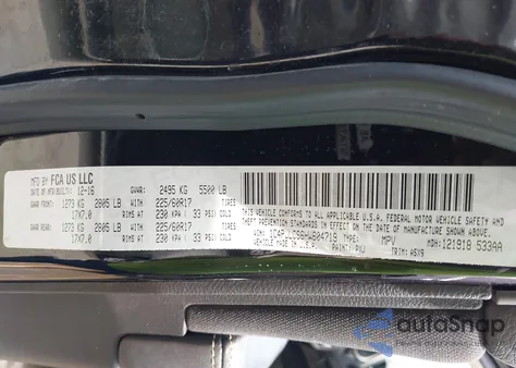 2017 Jeep Cherokee Latitude Fwd z USA, uszkodzony, nr VIN 1C4PJLCS6HW604719